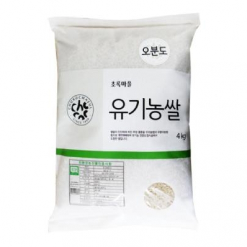 유기농오분도미(4kg)