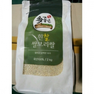 흰찰쌀보리쌀2kg