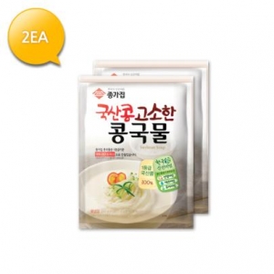 종가집 국산콩 고소한 콩국물 350g x 2팩(번들)