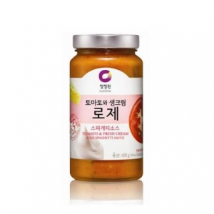 [리뉴얼/청정원]토마토와 생크림 로제스파게티소스 600g (4인분)