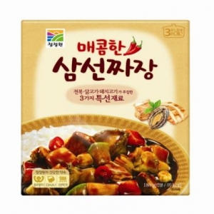 청정원 매콤한 삼선짜장 180g