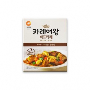 [깊고 진한 맛]청정원 카레여왕 비프카레 160g 1인분 (레토르트)