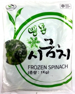 삼양사-글로벌)냉동시금치(5~7cm컷팅)1kg*10 